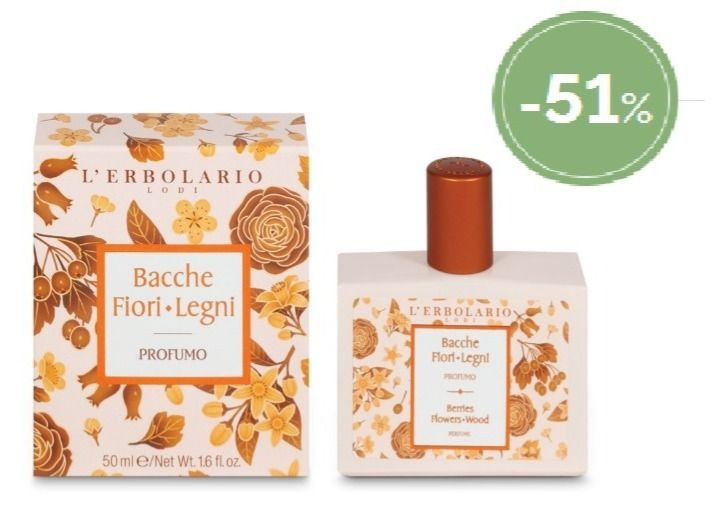 ERBOSCONTO - Bacche Fiori Legni - Profumo  50 ml