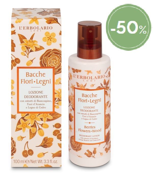 Bacche Fiori Legni - Lozione Deodorante 100 ml