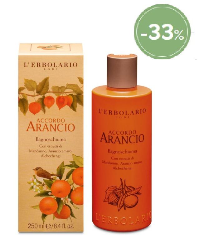 ERBOSCONTO - Accordo Arancio Bagnoschiuma 250 ml