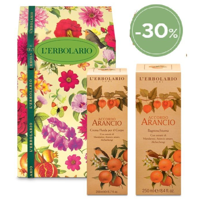 ERBOSCONTO - Accordo Arancio Confezione regalo Duo Corpo