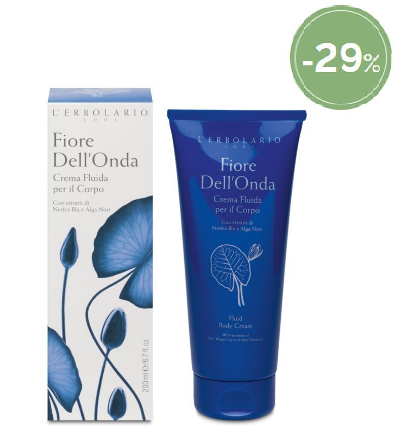 ERBOSCONTO - Fiore Dell'Onda Crema Fluida per il Corpo 200 ml