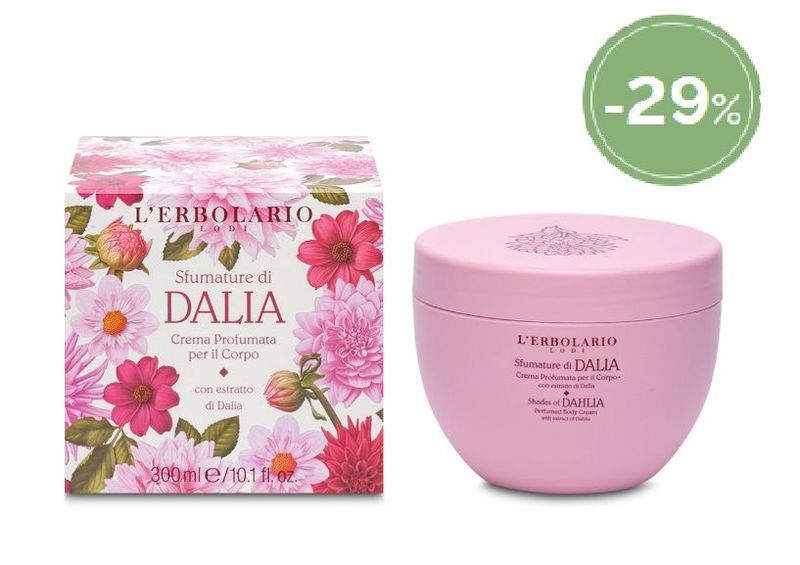 ERBOSCONTO - Sfumature di Dalia Crema Profumata per il Corpo 300 ml
