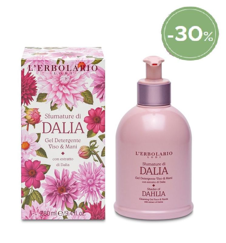 ERBOSCONTO - Dalia Gel Detergente Viso & Mani 280 ml