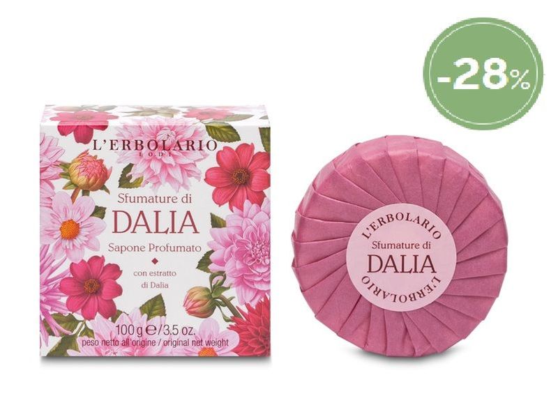 ERBOSCONTO - Sfumature di Dalia Sapone Profumato 100 g