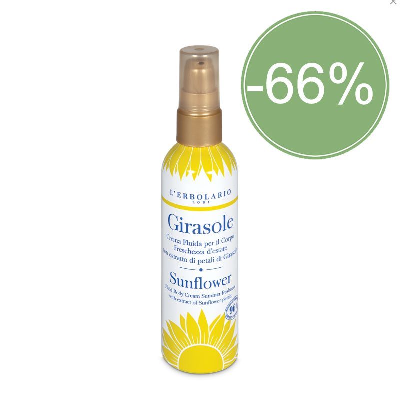 SCONTO - Girasole -  Crema Fluida per il Corpo 100 ml