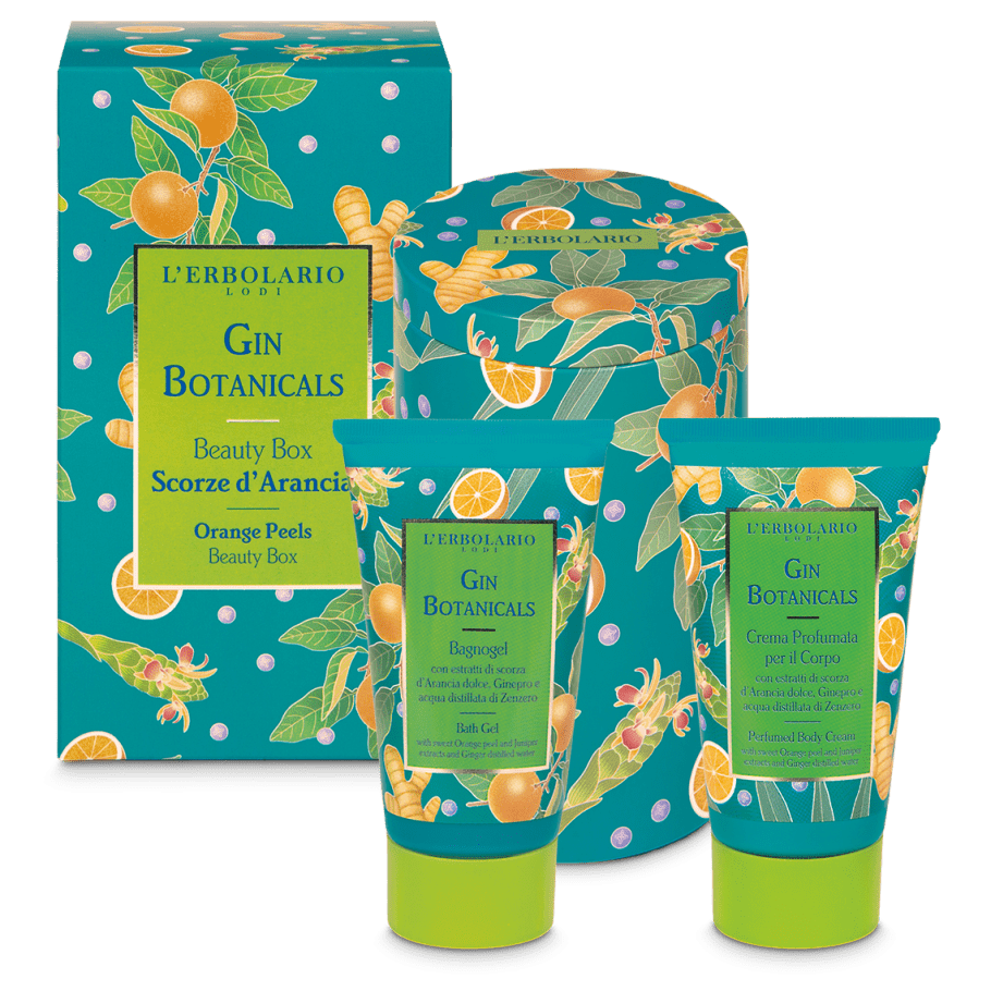 Gin Botanicals Beauty Box Scorze d’Arancia 2 x 75ml