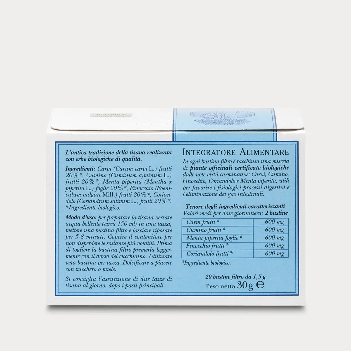 ERBAMEA - Carmina - Tisana Biologica