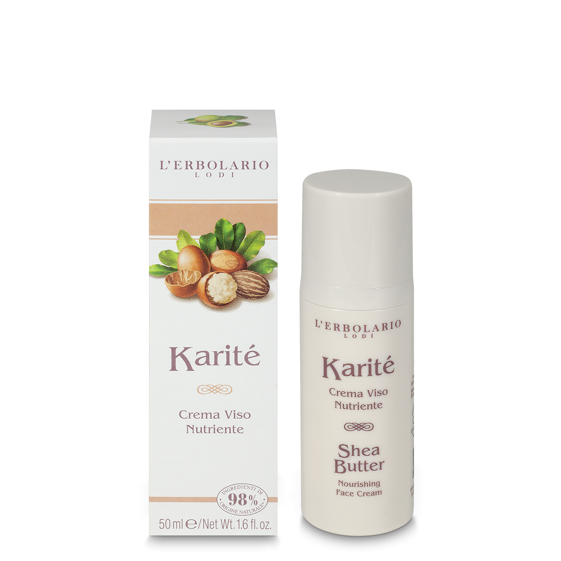Karité - Crema Viso Nutriente 50 ml Karité - Crema Viso Nutriente 50 ml