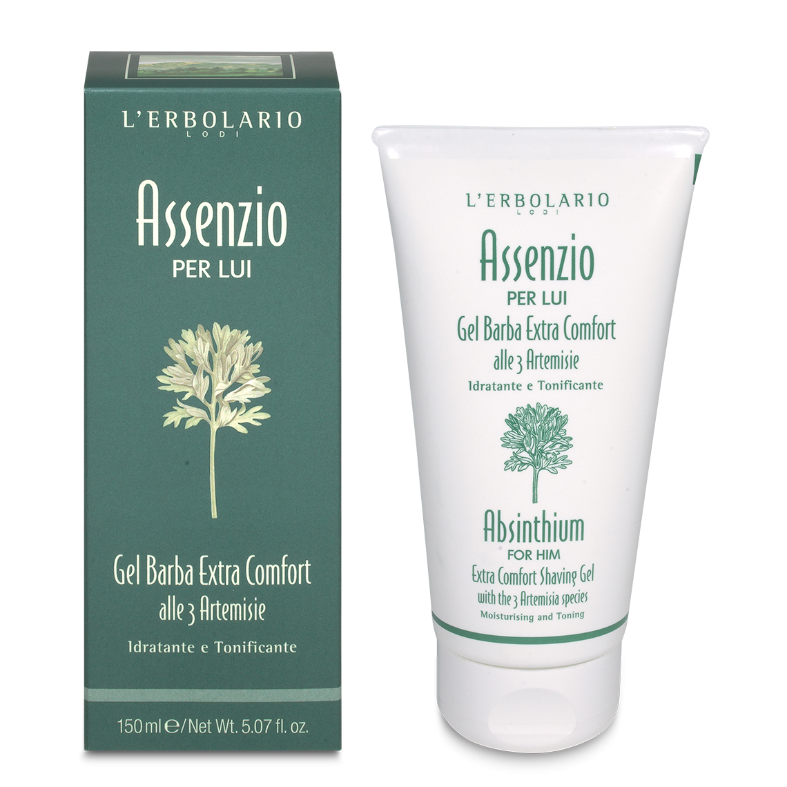 Assenzio per Lui - Gel Barba Assenzio  150 ml