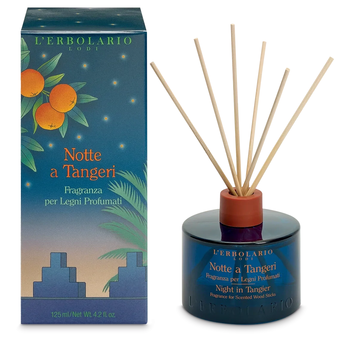 Notte a Tangeri Fragranza per Legni Profumati 125 ml