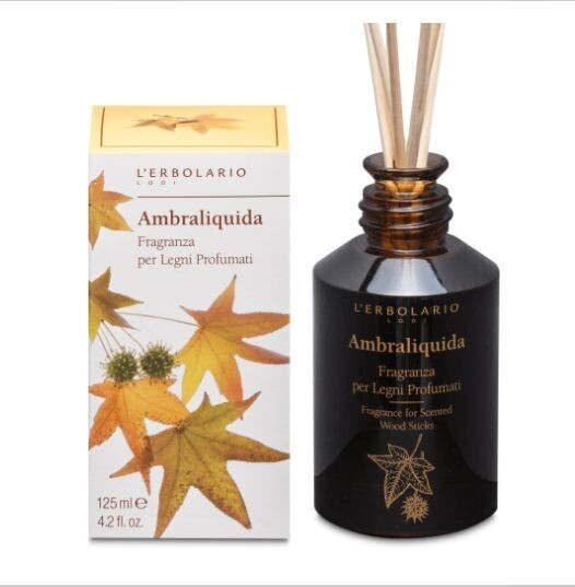 Ambraliquida Fragranza per Legni Profumati 125 ml. Ambraliquida Fragranza per Legni Profumati 125 ml.