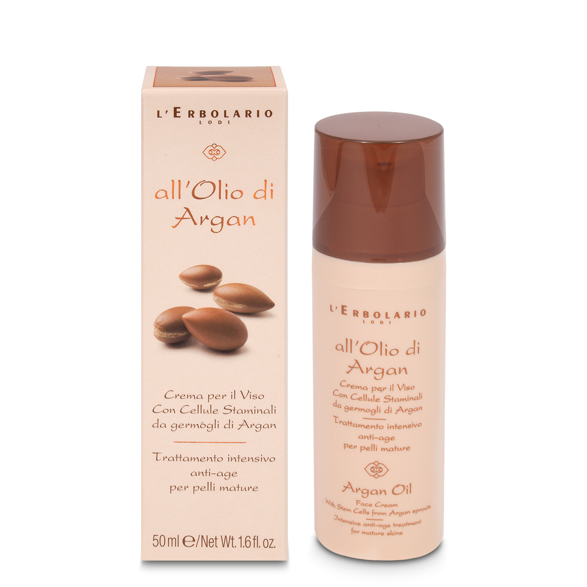 All'Olio di Argan - Crema Viso Anti-Age 50 ml All'Olio di Argan - Crema Viso Anti-Age 50 ml