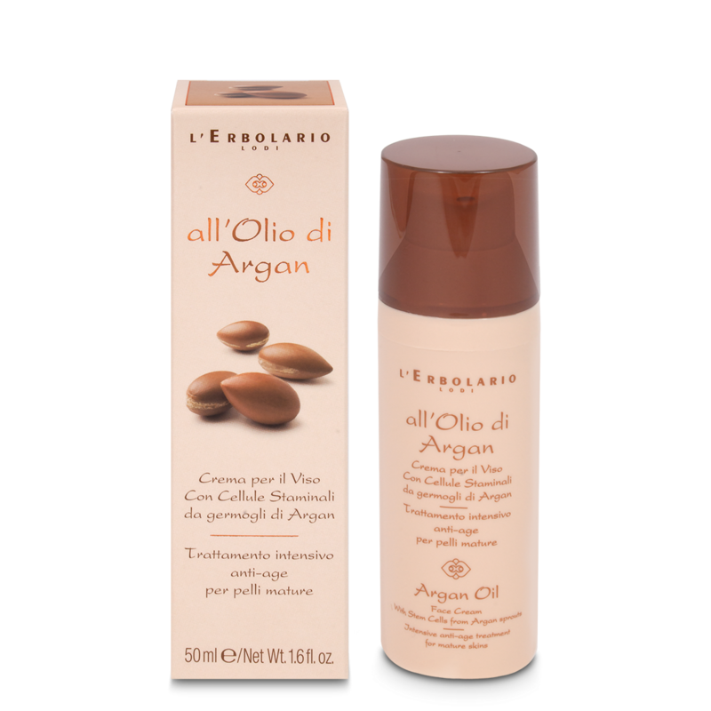 All'Olio di Argan - Crema Viso Anti-Age  50 ml