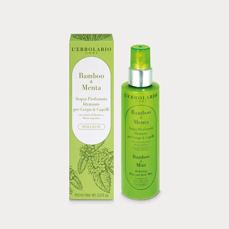 Bamboo & Menta Acqua Profumata Idratante 150 ml
