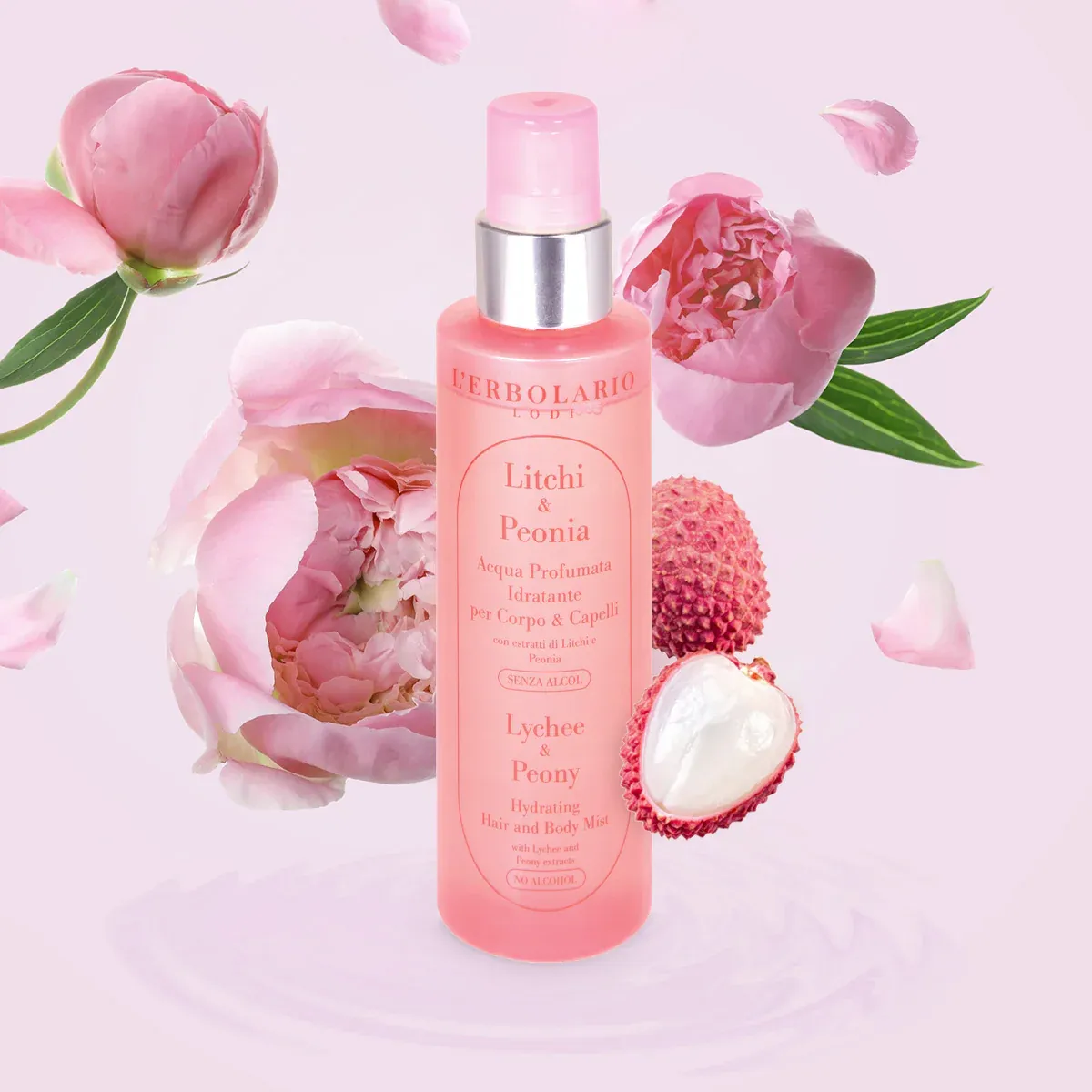 Litchi & Peonia Acqua Profumata Idratante 150 ml