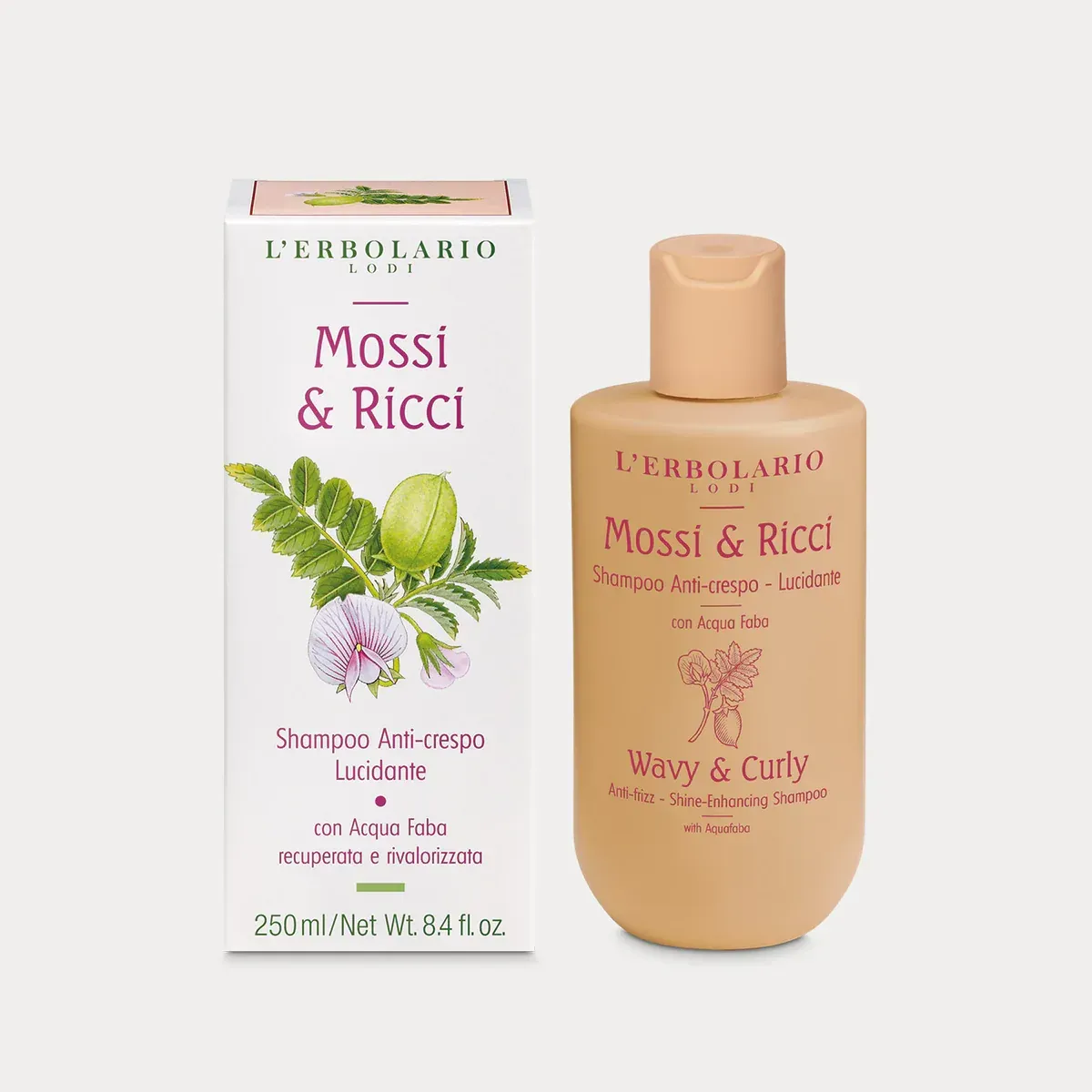 Capelli Mossi & Ricci Shampoo Anti-crespo Lucidante 250 ml