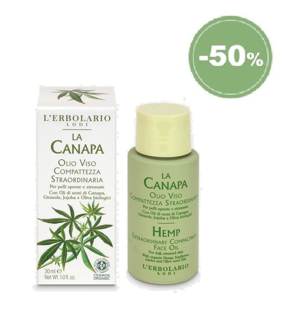 ERBOSCONTO - LA CANAPA Olio Viso Compattezza Straordinaria - 30 ml