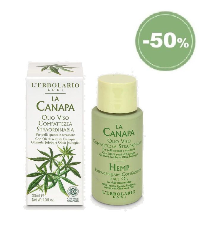 ERBOSCONTO - LA CANAPA Olio Viso Compattezza Straordinaria - 30 ml