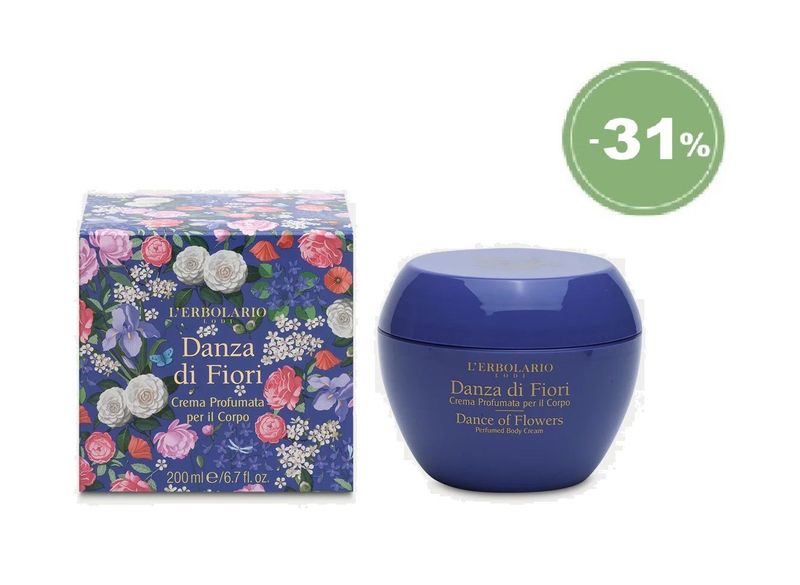 ERBOSCONTO - Danza di Fiori Crema Profumata per il Corpo 200 ml