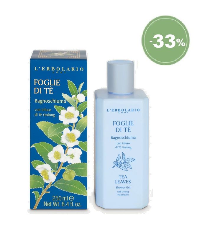 ERBOSCONTO - FOGLIE DI TÈ Bagnoschiuma 250 ml
