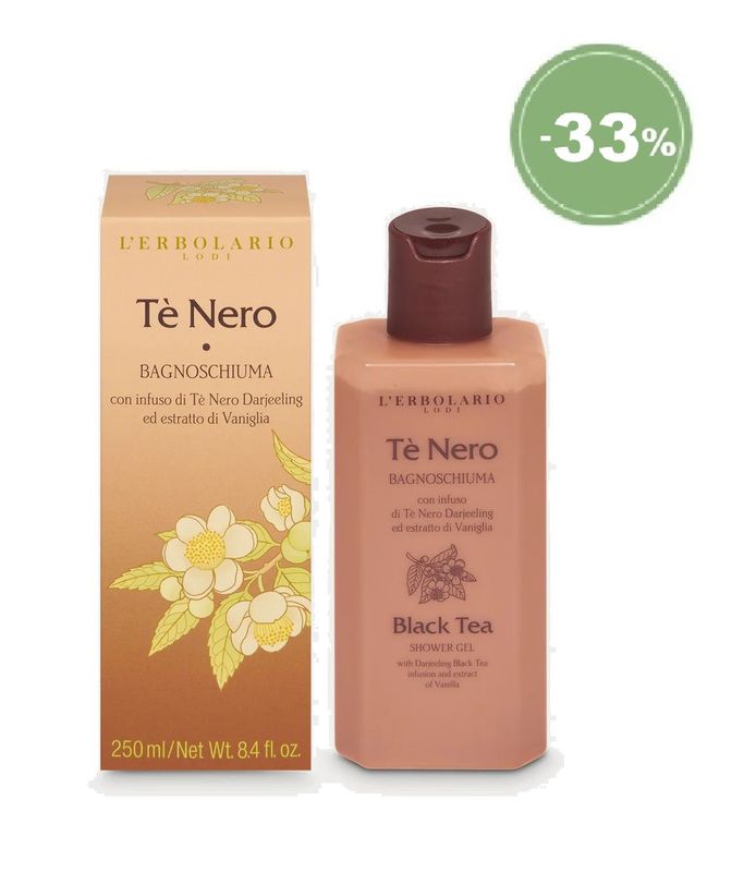 ERBOSCONTO - Tè Nero Bagnoschiuma 250 ml