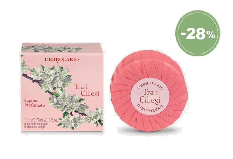 ERBOSCONTO - Tra i Ciliegi Sapone Profumato 100 g