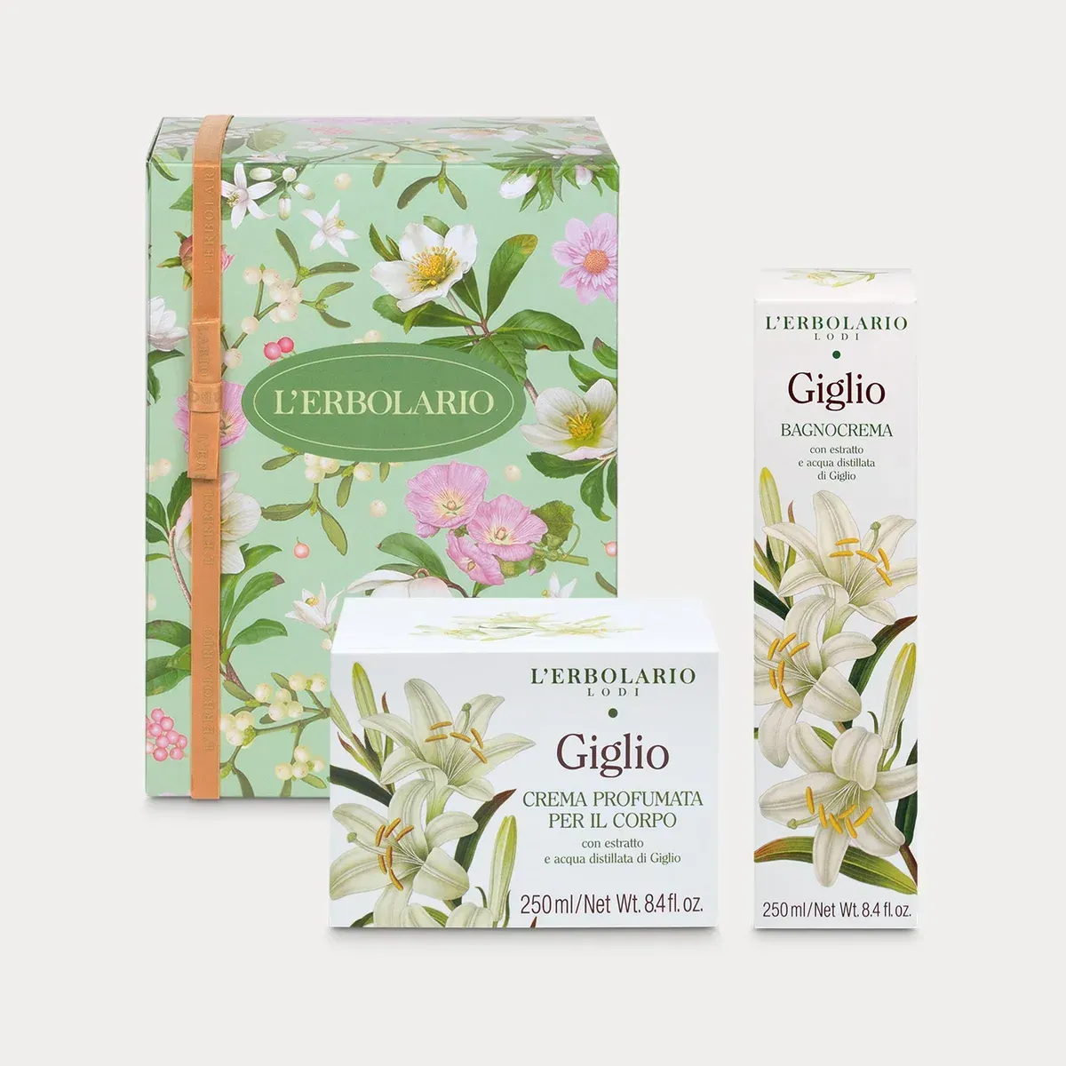Giglio - Confezione regalo Duo Corpo - BagnoCrema Giglio 250 ml Crema Profumata per il Corpo Giglio 250 ml Giglio - Confezione regalo Duo Corpo - BagnoCrema Giglio 250 ml Crema Profumata per il Corpo Giglio 250 ml