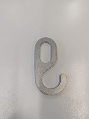 Kleiderhaken Alu Oval