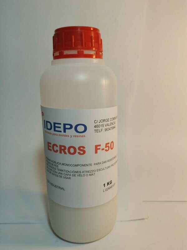 ECROS F 50 resina acrilica  monocomponente