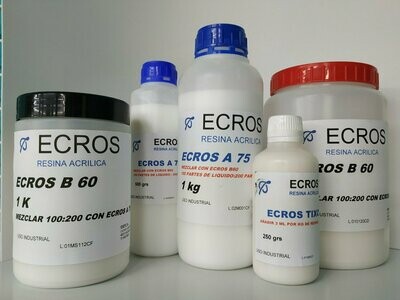 resina acrilica ECROS A75
