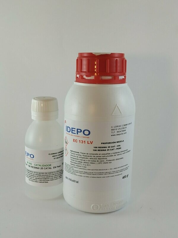 Resina  Epoxi de laminado  Elantech EC131LV /W342 proteccion UV