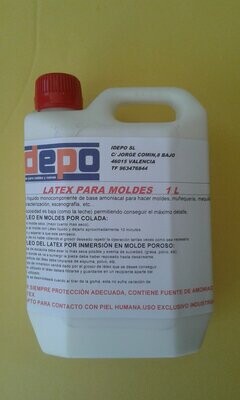 Latex liquido para moldes
