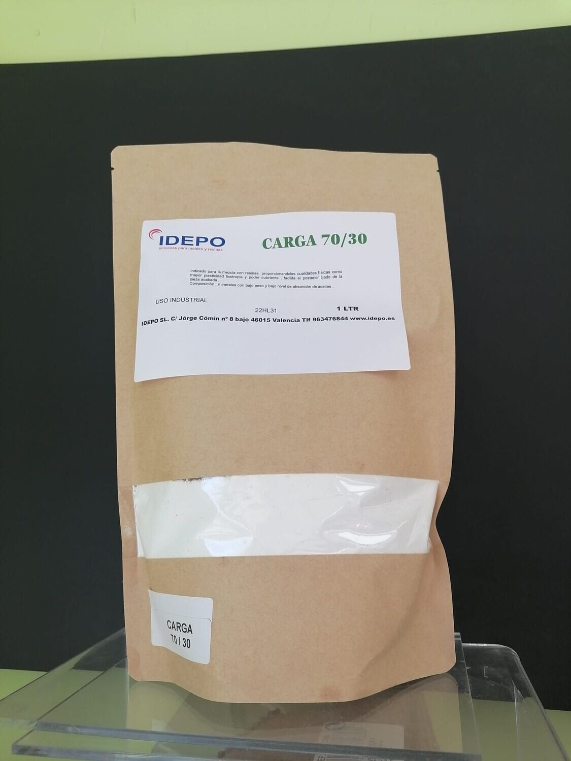 Carga  70/30 para IDEPODUREX(EC147)