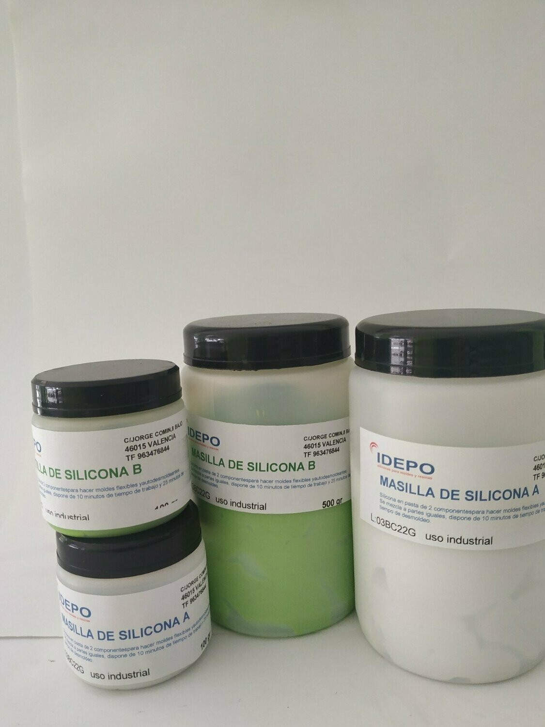 IDESIL MASILLA de silicona para MOLDES