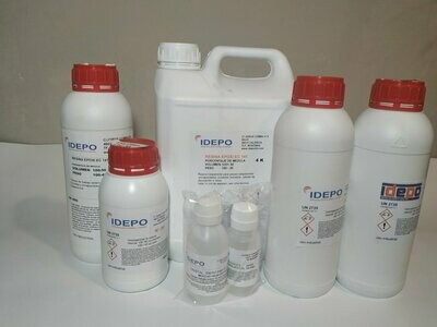 Resina Epoxi CRISTAL coladas  Transparente Elantech  EC141