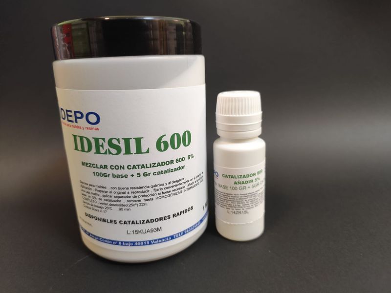 Idesil  600  silicona liquida  para moldes