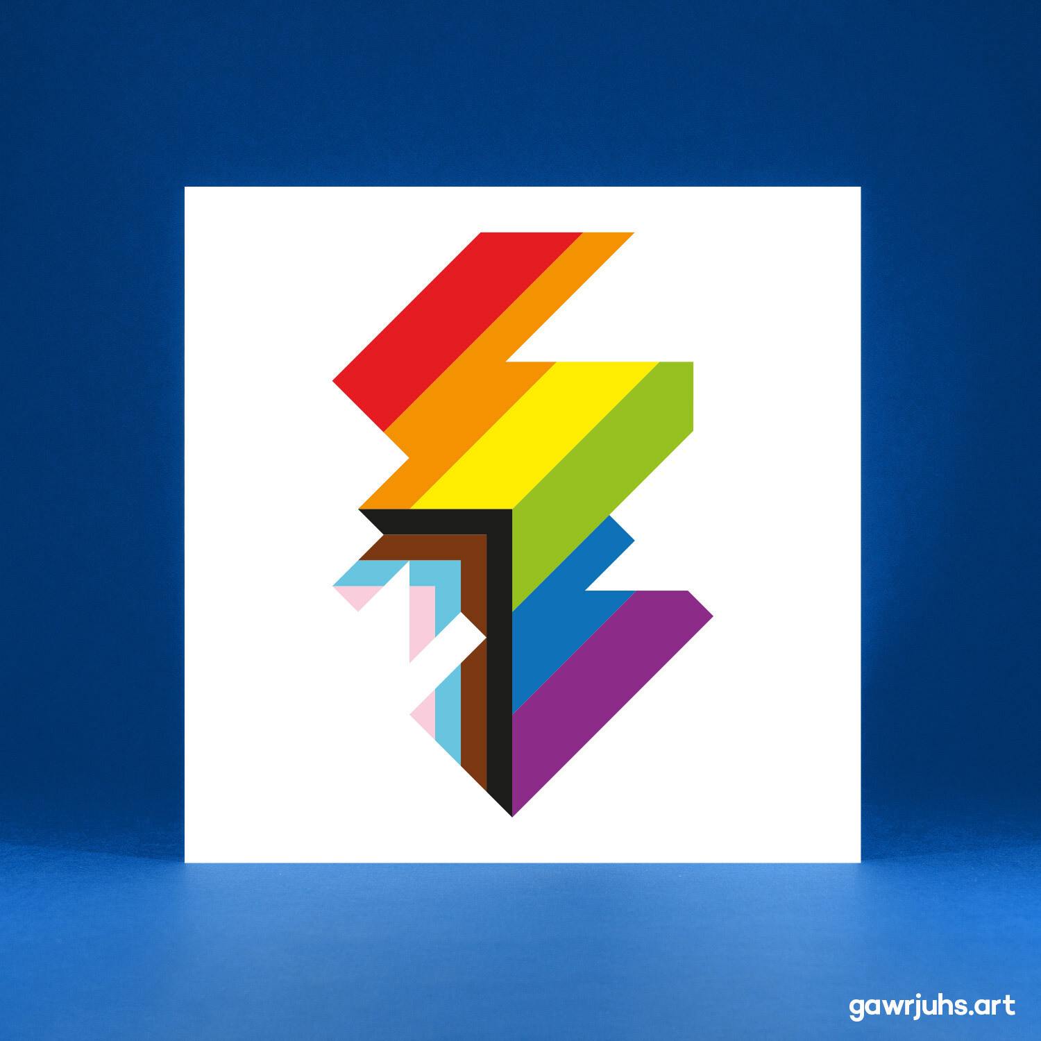 Proud Scot: Progress Pride Card