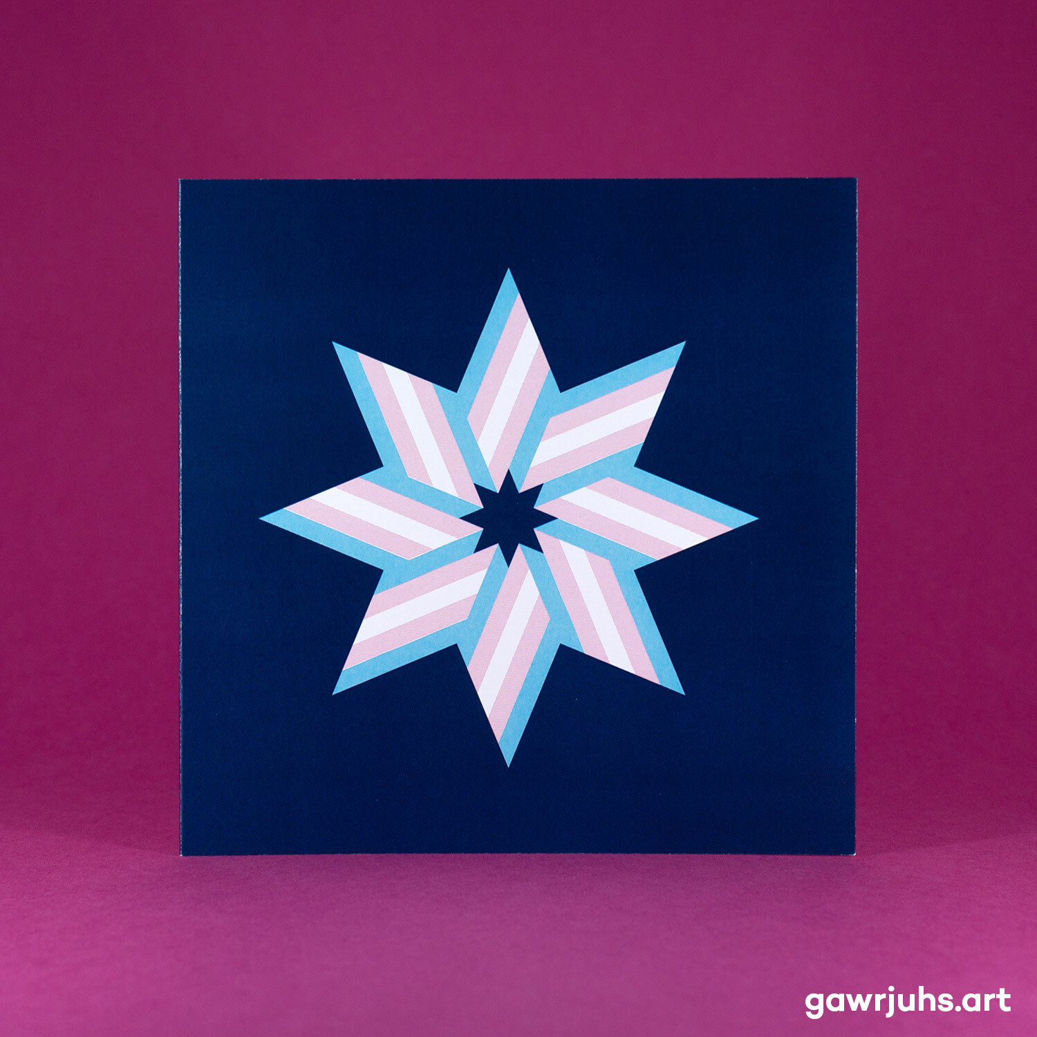 Star: Trans Pride Card