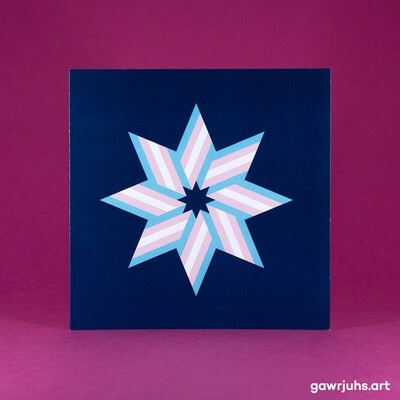 Star: Trans Pride Card