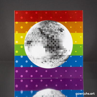 Mirror Ball: LGBT+ Pride Card