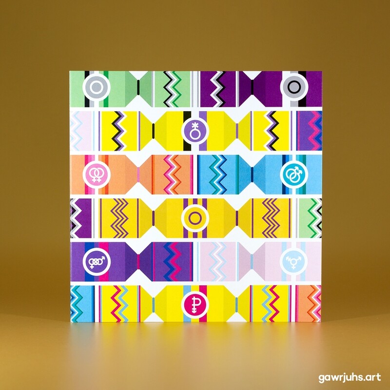 Cracker: Pride Flags Card