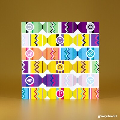 Cracker: Pride Flags Card