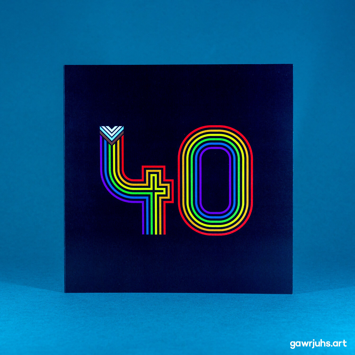 Proud Numbers: 40 Card