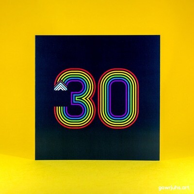 Proud Numbers: 30 Card