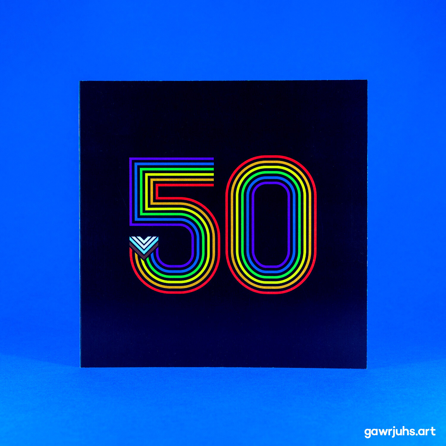 Proud Numbers: 50 Card