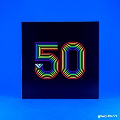 Proud Numbers: 50 Card