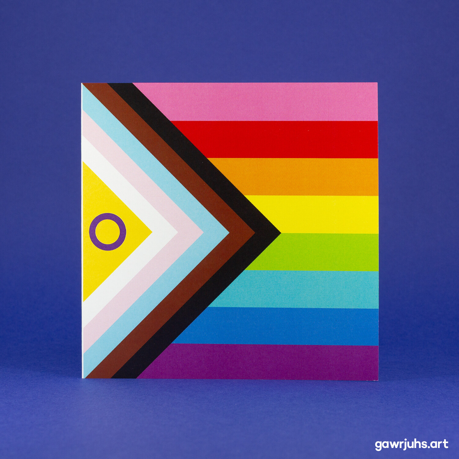 Heritage Pride Flag Card