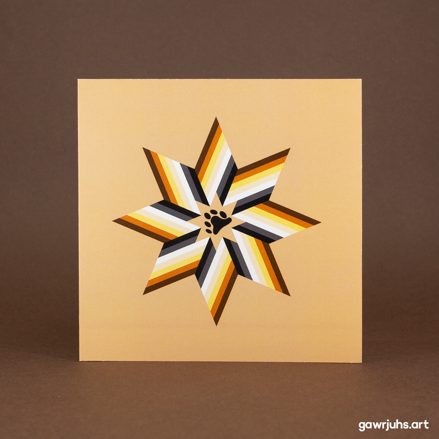 Star: Bear Pride Card