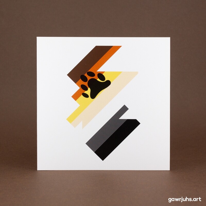 Proud Scot: Bear Pride Card