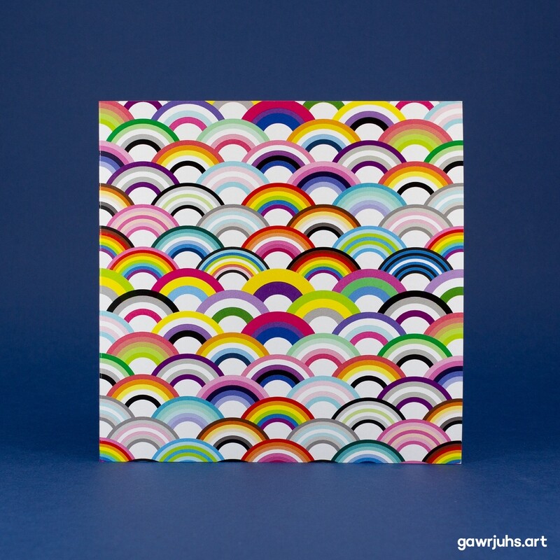 Rainbows: Pride Flags Card